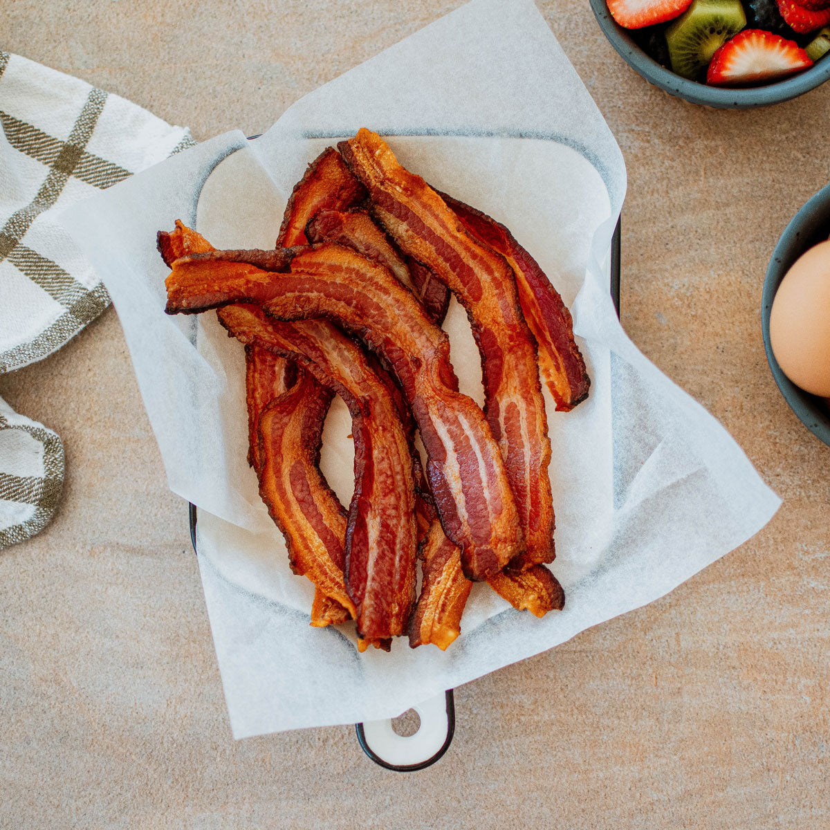 organic pork bacon