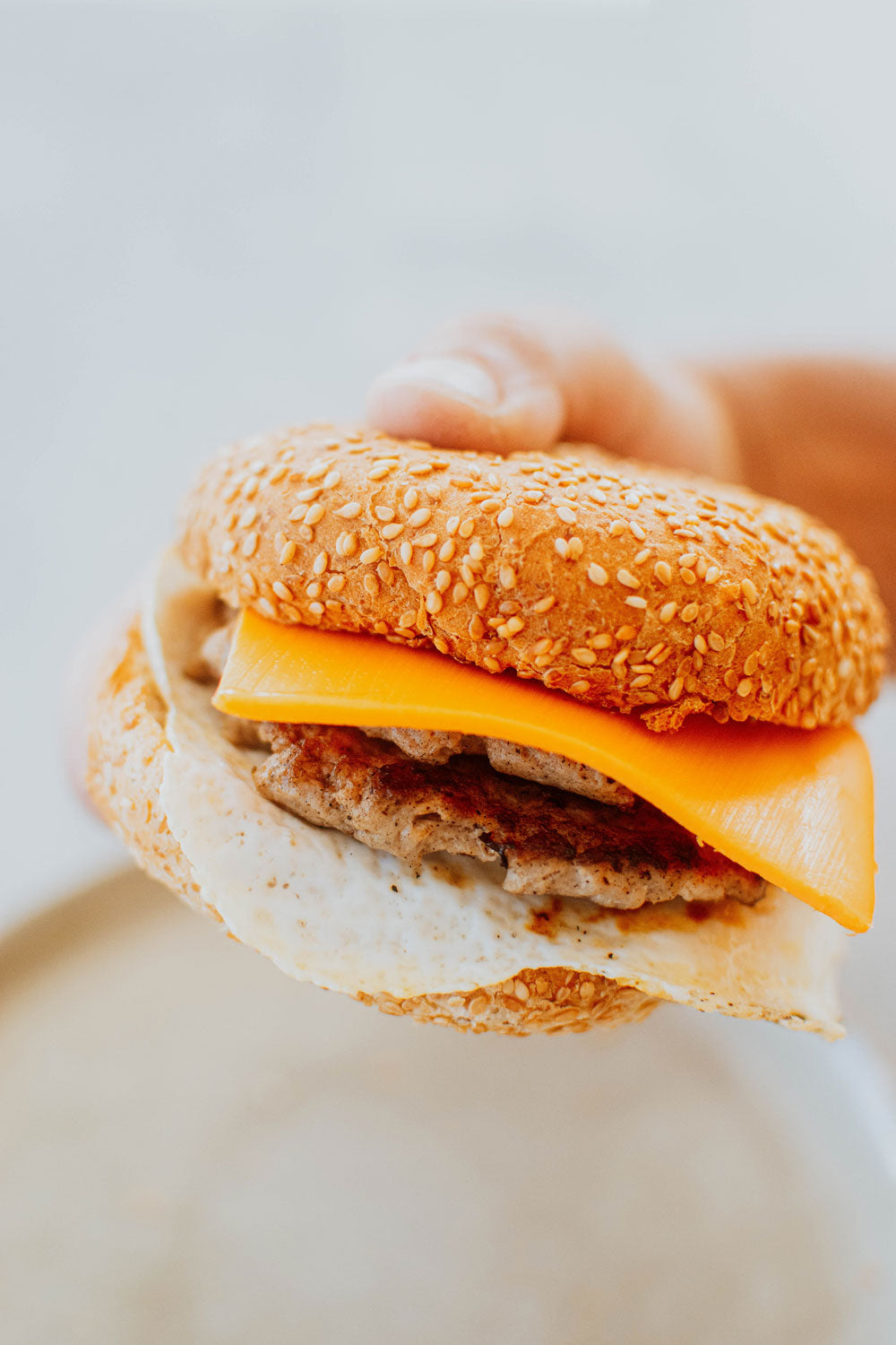 breakfast sandwich