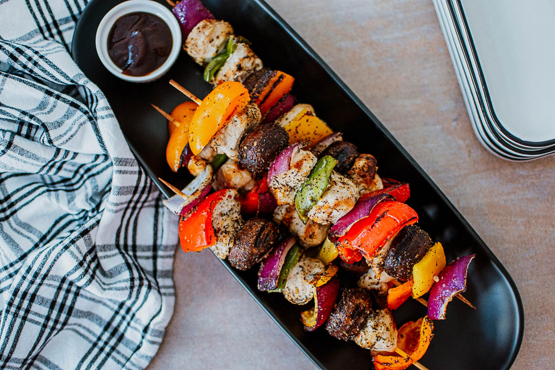 grilled chicken kabobs