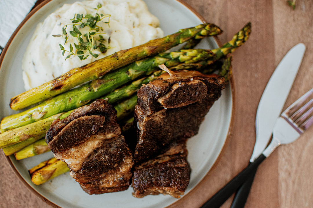 maple bourbon beef short ribs