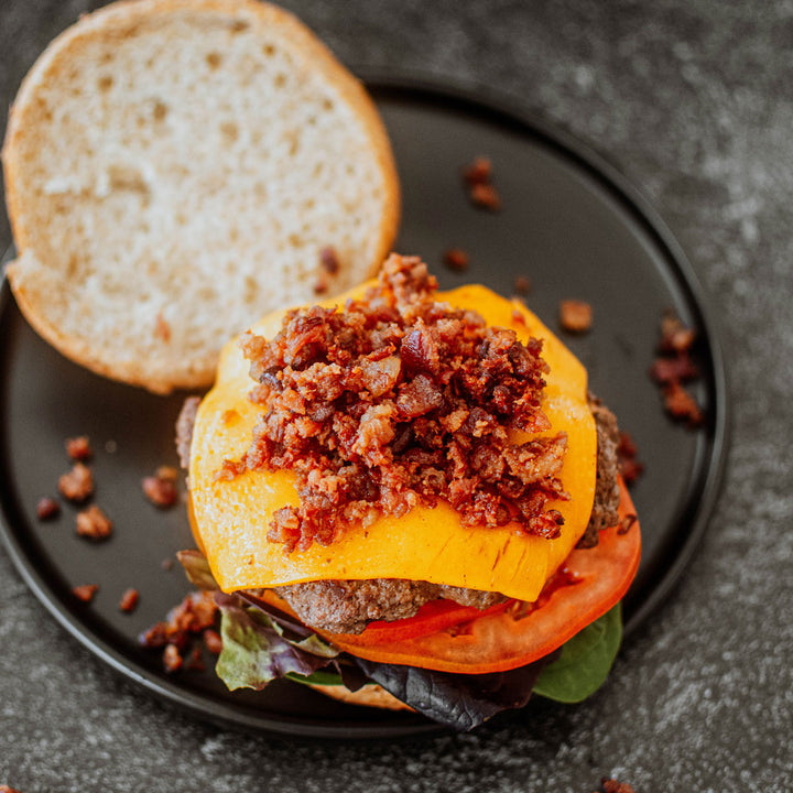 bacon cheeseburger