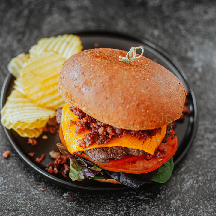 bacon cheeseburger