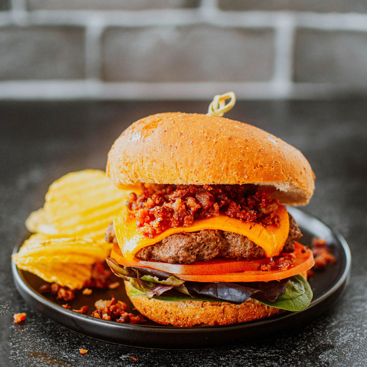 bacon cheeseburger