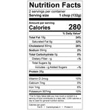 organic prairie pork chops nutritional information