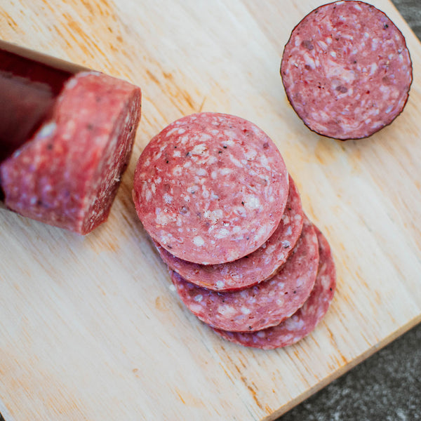 Organic Uncured Beef Summer Sausage Organic Prairie