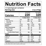 organic prairie picahna nutritional information