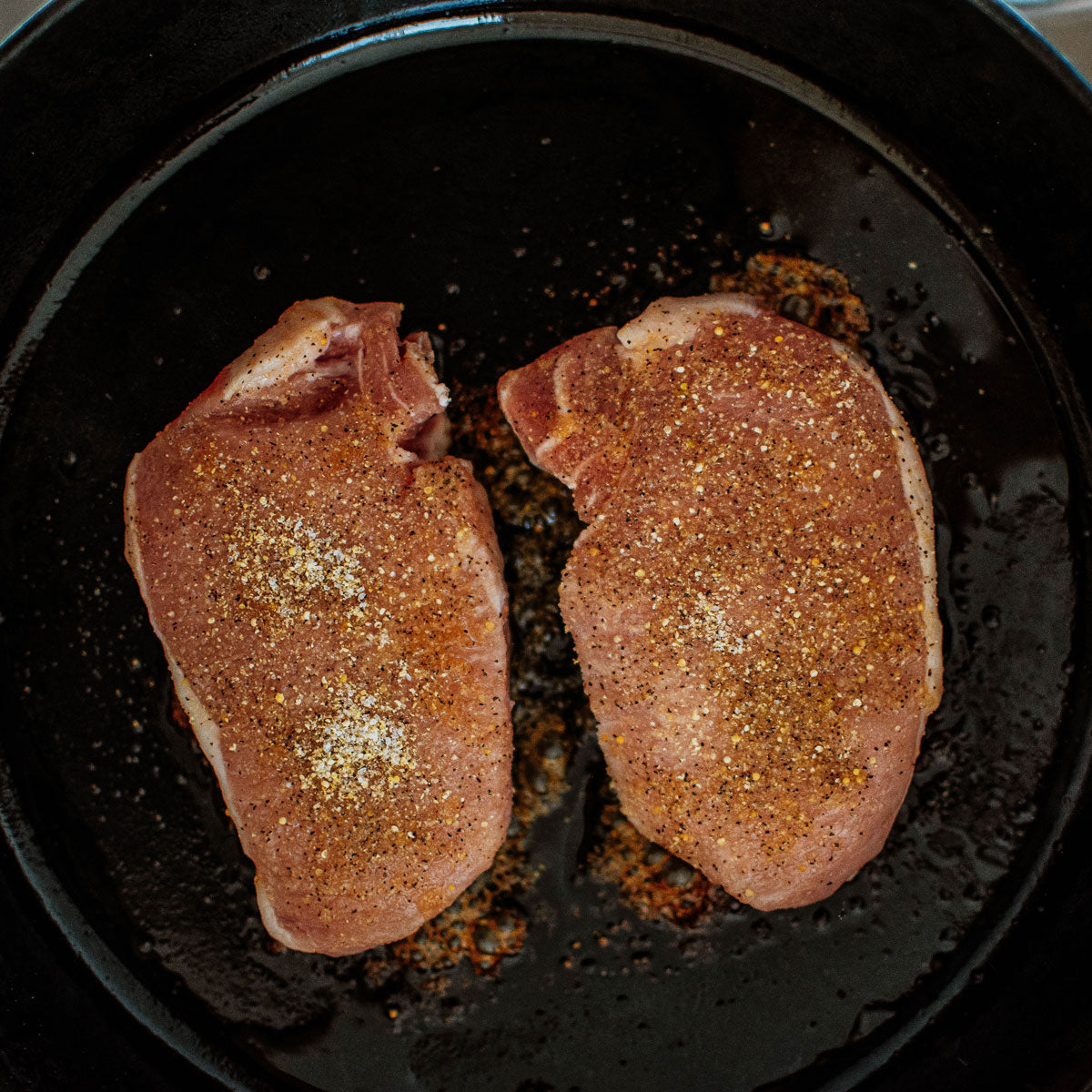 organic pork chops