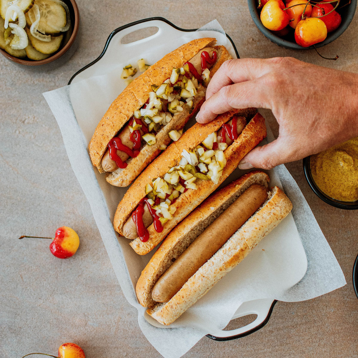 Organic Valley Hot Dogs, Organic, Turkey, Uncured Pastured-Raised - 10 oz