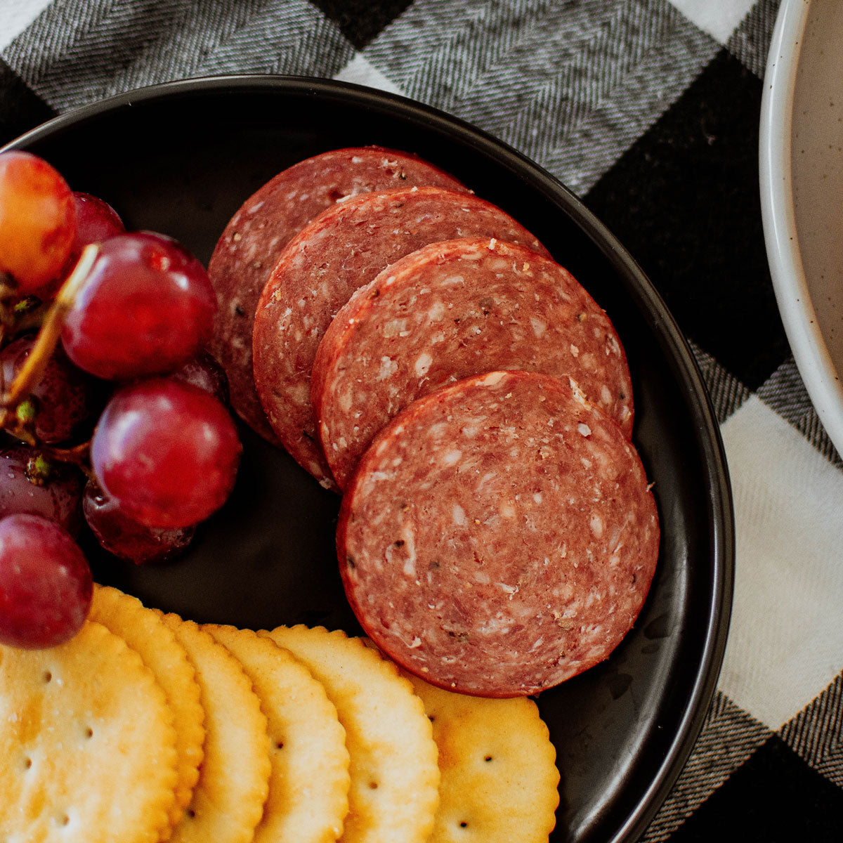 Organic Uncured Beef Summer Sausage Organic Prairie