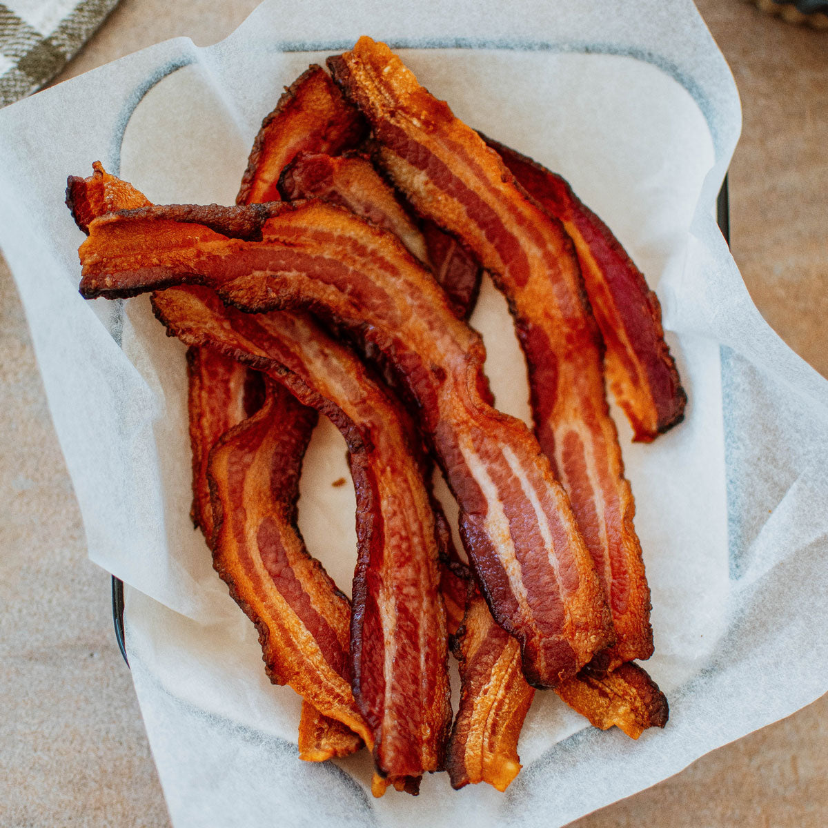 organic pork bacon