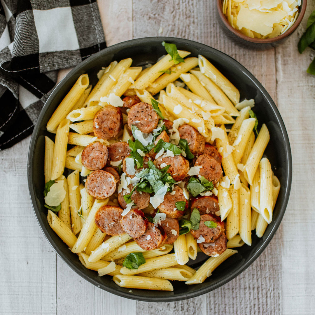 organic italian pork sausages