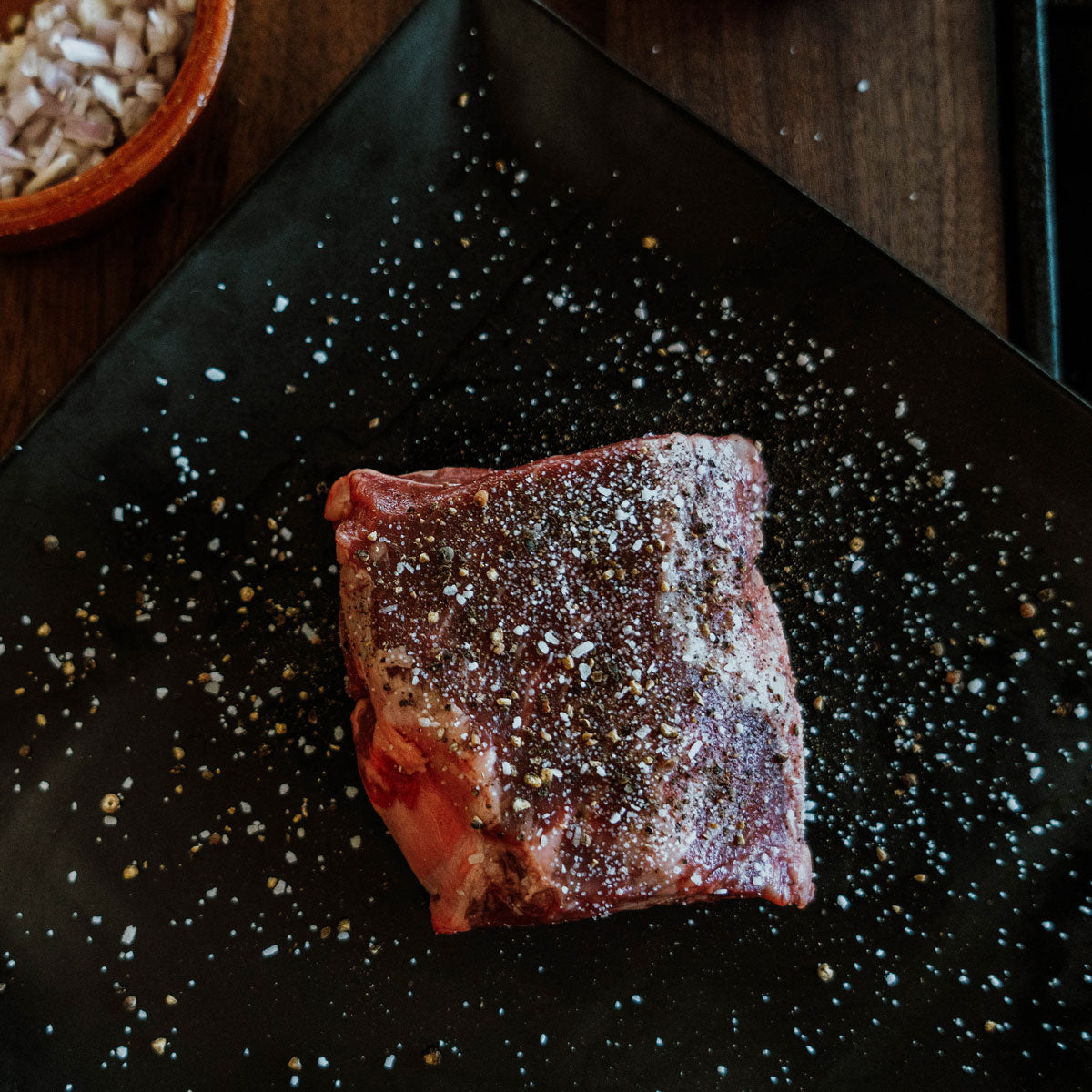 organic top sirloin steak